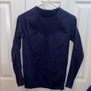 Fabletics Navy Long Sleeve athletic top